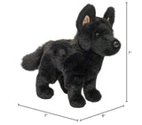 Douglas Harko Black German Shepherd Dog Plush Stuffed Animal