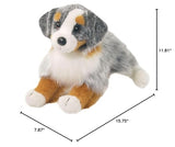 Douglas Sinclair Australian Shepherd Dog Plush Stuffed Animal