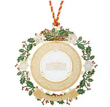 2025 White House Christmas Ornament – Official 24K Gold-Finished Brass Collectible – 150 Years of State Dinners – Made in USA with Gift Box & Ribbon - Assorted Festive Bag