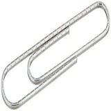 ACCO Paper Clips, 1 Size, Economy, Non-skid, 100/Box (4)