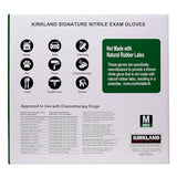 Kirkland Signature DnRbYi Nitrile Exam Multi-Purpose Medium Gloves Latex-Free, 400 Count, (467120)