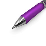 Energel BL80 Retractable Liquid Gel Ink Rollerball Pen - 1.0mm - Violet - Pack of 5
