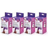 Xyron Permanent Adhesive Refills for X150 Sticker Maker, 1.5" x 20', Refill Cartridges, 4 Pack (AT155-20A)