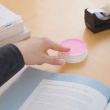 Lee Sortkwik™ Fingertip Moistener,50% Recycled, 0.63 Oz, Pink, Pack Of 3