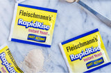 Fleischmann's Rapid Rise Instant Yeast Fast Acting 0.25 Ounce, 3 Count - PACK OF 8