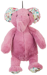 petlou Dog Plush Toys,Crinkle Dog Toy, Interactive Stuffed Dog Squeaky Toys Chew Dog Toys for Medium Dog Small Large Dogs,Cute Dog Toys (15" Promo Elephant-Lavender)