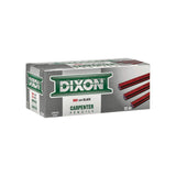 DIXON Industrial Carpenter Pencils, Hard Graphite Core, Red/Black, 7", 12-Pack (19973)