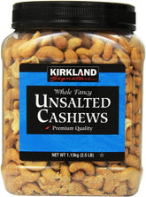 Kirkland Signature Unsalted Cashews, 2.5 Pound, 1 Pack