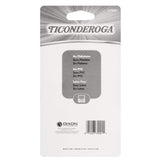 Dixon Ticonderoga Duo Sharpener/Eraser, Green and Yellow, 1 Count