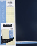 Mead Cambridge Wirebound Quad Notebook, 70 Sheets-Ivory, 2 pk