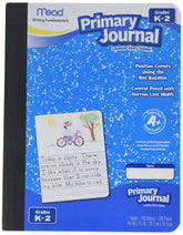 5 Pack Of Mead MEA09956 Primary Journal K-2nd Grade