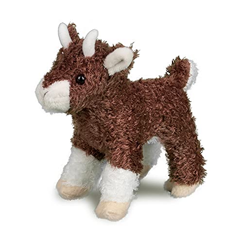 Douglas Buffy Baby Goat Plush Stuffed Animal, 6 Inch Soft Farm Toy