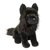 Douglas Vilkas Black Wolf Plush Stuffed Animal