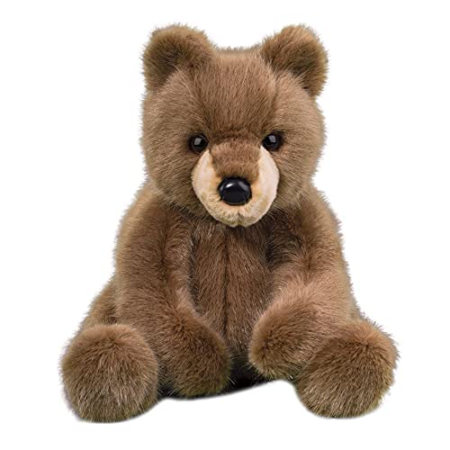 Douglas Lincoln Brown Bear Plush Stuffed Animal, 14 Inch Soft Teddy Bear