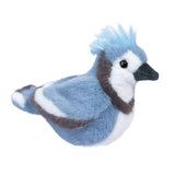 Douglas Denim Blue Jay Bird Plush Stuffed Animal | 8-Inch Long