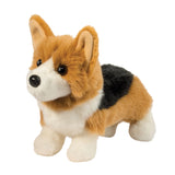 Douglas Gizmo Tri Color Corgi Plush Stuffed Animal, 11 Inch Soft Puppy Toy