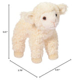 Douglas Little Bit Lamb Plush Stuffed Animal | 5 Inches Tall