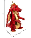 Douglas Eugene Red Dragon Plush Stuffed Animal