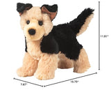 Douglas Sheba German Shepherd Dog Plush Stuffed Animal | 8-Inch Long