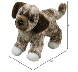 Douglas Spud Mixed Breed Mutt Dog Plush Stuffed Animal | 8 Inch Long
