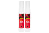 Scotch Permanent Glue Sticks, Acid-Free Non-Toxic Adhesive (2-Pack) – Strong & Fast Bond, No-Mess Application for Paper, Photos, Crafts