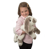 Douglas Ramsey Gray Spotted Bunny Rabbit Plush Stuffed Animal