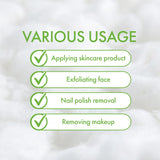 Intrinsics Portable Cotton Coil – 40ft Non-Reinforced, Organic Spun Cotton Roll, Esthetician Supplies for Perms, Skincare, Nails, and Salon Use