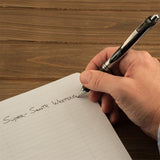 Pentel EnerGel RTX Retractable Liquid Gel Pen, (0.7mm) Medium line, Forest Green Ink, 3 Pack