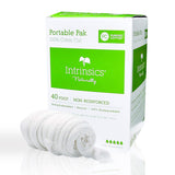 Intrinsics Portable Cotton Coil – 40ft Non-Reinforced, Organic Spun Cotton Roll, Esthetician Supplies for Perms, Skincare, Nails, and Salon Use