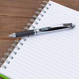 Pentel EnerGel RTX Retractable Liquid Gel Pen, (0.7mm) Medium line, Forest Green Ink, 3 Pack