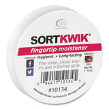Sortkwik Fingertip Moistener, 1-3/4-oz. Non-Skid Case [Set of 2]