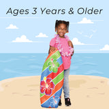 US Toy Inflatable Surf Board Luau Decoration Theme Beach Pool Toy - 3 Feet Long