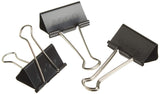 ACCO Binder Clips, Large, 2 Boxes, 12 Clips/Box (72102)