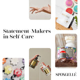 Spongelle French Lavender Wild Flower Buffer Body Scrubber | Bath & Shower Loofah for Women | Exfoliator with Body Wash Infused Sponge | 14+ uses