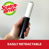Scotch-Brite Mini Travel Lint Roller, Works Great On Pet Hair, 30 Sheets