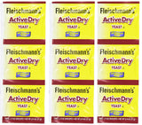 Fleischmann's Active Dry Yeast,0.25 Ounce, 9 Count