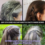 Good Hair Days Grip‑Tuth Shorty Tuck Combs – 1 3/4″ Decorative Styling Tools for Fine, Thin Hair, Secure Hold, Jewelry & Accessories – Tortoise Shell, Set of 2