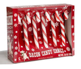 Archie McPhee Bacon Candy Canes, 3.8 Ounce, 6 Pack