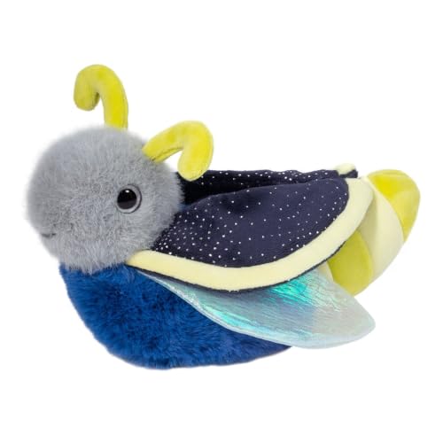 Douglas Flint Firefly Plush Stuffed Animal, 8.5 Inch Soft Lightning Bug Toy