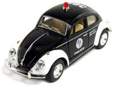 KiNSMART - 1967 Volkswagen Classic Beetle 5 Inch 1:32 Scale Die Cast Metal Model Toy (Police)
