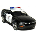 KiNSMART - 2006 Ford Mustang GT 1:38 Scale 5" Die Cast Metal Model Toy Car (Police)