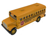 KiNSFUN Classic Mini School Bus 2.5 Inches Die Cast Metal Model