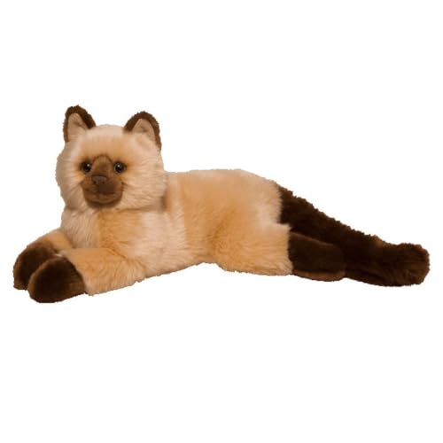 Douglas Sebastian Himalayan Cat Plush Stuffed Animal | 19-inch Long with Tail
