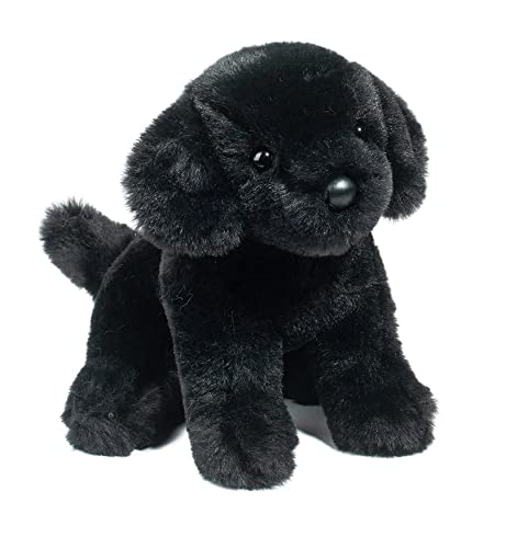 Douglas Mini Hattie Soft Black Lab Plush Stuffed Animal – 6-Inch Cuddly Black Labrador Puppy Toy for Kids, Toddlers & Dog Lovers