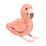 Douglas Leggie Flamingo Plush Stuffed Animal, 9 Inch Soft Pink Bird Toy