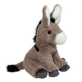 Douglas Jackie Donkey Plush Stuffed Animal, 11 Inch Soft Farm Toy
