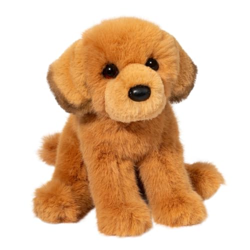 Douglas August Golden Retriever Plush Stuffed Animal, 9 Inch Soft Puppy Toy
