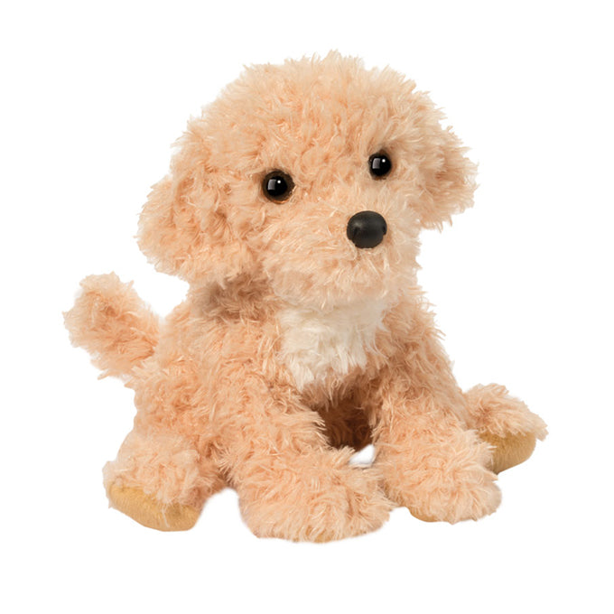 Douglas Noodle Golden Doodle Plush Stuffed Animal, 13 Inch Soft Puppy Toy