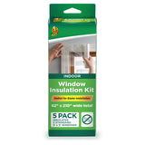 Duck Brand Indoor 5-Window Shrink Film Insulator Kit